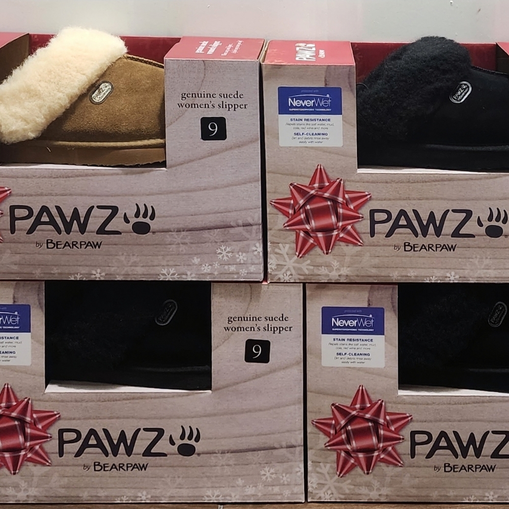 Bearpaw slippers